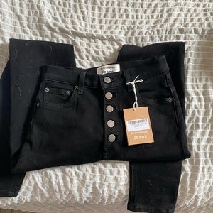Black Reformation high waisted jeans